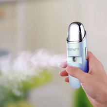 Load image into Gallery viewer, Nanum Facial Beauty Hydrating Massager Mini Skin Care Water Spraying Misting Humidifier / Automatic Alcohol Sprayer
