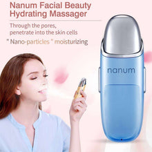 Load image into Gallery viewer, Nanum Facial Beauty Hydrating Massager Mini Skin Care Water Spraying Misting Humidifier / Automatic Alcohol Sprayer