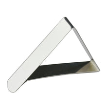 Load image into Gallery viewer, 10 PCS Stainless Steel Tablecloth Clip Adjustable Triangle Clamp Holder, 10 PCS