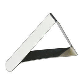 10 PCS Stainless Steel Tablecloth Clip Adjustable Triangle Clamp Holder, 10 PCS