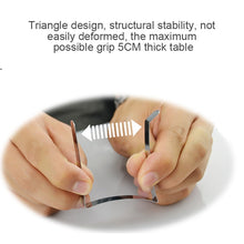 Load image into Gallery viewer, 10 PCS Stainless Steel Tablecloth Clip Adjustable Triangle Clamp Holder, 10 PCS