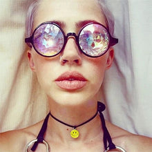 Load image into Gallery viewer, EDM Concert Party Pub Kaleidoscope Effect Dual Side Pebble Adult Glasses