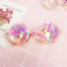 Load image into Gallery viewer, EDM Concert Party Pub Kaleidoscope Effect Dual Side Pebble Adult Glasses