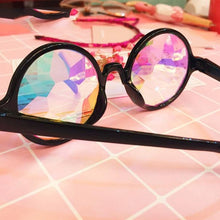 Load image into Gallery viewer, EDM Concert Party Pub Kaleidoscope Effect Dual Side Pebble Adult Glasses