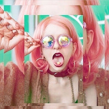 Load image into Gallery viewer, EDM Concert Party Pub Kaleidoscope Effect Dual Side Pebble Adult Glasses