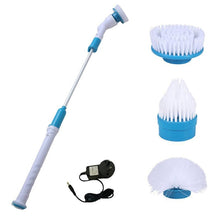 Load image into Gallery viewer, Multi-function Tub and Tile Scrubber Cordless Power Spin Scrubber Power Cleaning Brush Set for Bathroom Floor Wall, AU Plug, AU Plug