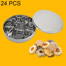 Load image into Gallery viewer, 24 PCS / Set Stainless Steel DIY Cookie Biscuits Molds Geometry Baking Tools (Octagon), HC4340A, HC4340B, HC4340C