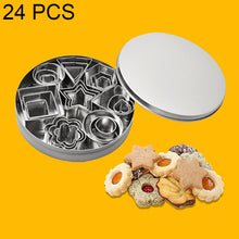 Load image into Gallery viewer, 24 PCS / Set Stainless Steel DIY Cookie Biscuits Molds Geometry Baking Tools (Octagon), HC4340A, HC4340B, HC4340C