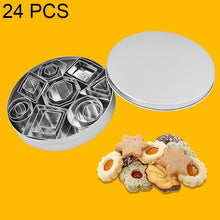 Load image into Gallery viewer, 24 PCS / Set Stainless Steel DIY Cookie Biscuits Molds Geometry Baking Tools (Octagon), HC4340A, HC4340B, HC4340C