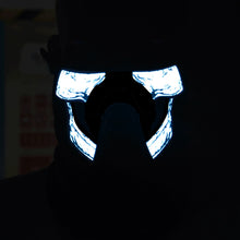 Load image into Gallery viewer, FG-MA-023 Halloween Mask Voice Control LED Cold Light Terror Cosplay Mask, FG-MA-023