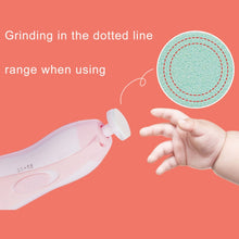 Load image into Gallery viewer, 6 in 1 Baby Nail Clipper Trimmer Manicure Electric Grinding Device Tool Kit