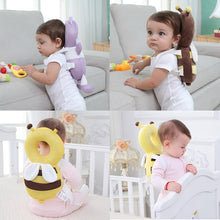 Load image into Gallery viewer, Breathable Lion Pattern Shockproof Head Pad for Baby Children Waliking, Lion