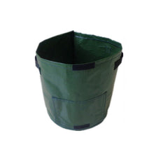 Load image into Gallery viewer, 2 PCS 7 Gallons Potato Planting PE Bags Woven Fabric Bags Cultivation Garden Pots Vegetable Planting Bags Grow Bags Farm Garden Supplies, Green, Black, Orange, Yellow