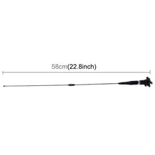 Load image into Gallery viewer, Universal Car Decoration Extensile Aerial Clip Side Car Modified To Remove Static Electricity Aerial, Length: 58cm, Length: 58cm