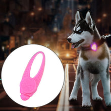 Load image into Gallery viewer, LED Night Light Pet Safety Collar Silicone Pendant