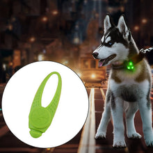 Load image into Gallery viewer, LED Night Light Pet Safety Collar Silicone Pendant