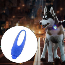 Load image into Gallery viewer, LED Night Light Pet Safety Collar Silicone Pendant