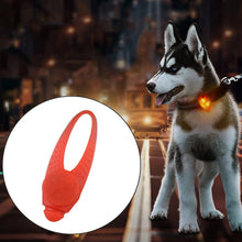 Load image into Gallery viewer, LED Night Light Pet Safety Collar Silicone Pendant