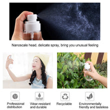 Load image into Gallery viewer, 10 PCS Portable Refillable Plastic Fine Mist Perfume Spray Bottle Transparent Empty Spray Sprayer Bottle, 30ml, 30ml