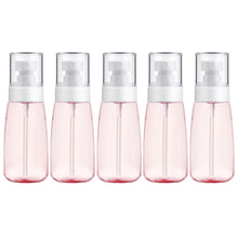 Load image into Gallery viewer, 10 PCS Portable Refillable Plastic Fine Mist Perfume Spray Bottle Transparent Empty Spray Sprayer Bottle, 60ml, 60ml