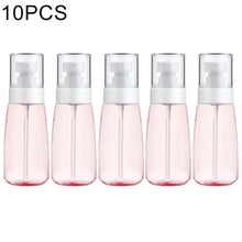 Load image into Gallery viewer, 10 PCS Portable Refillable Plastic Fine Mist Perfume Spray Bottle Transparent Empty Spray Sprayer Bottle, 60ml, 60ml
