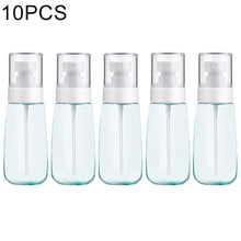 Load image into Gallery viewer, 10 PCS Portable Refillable Plastic Fine Mist Perfume Spray Bottle Transparent Empty Spray Sprayer Bottle, 60ml, 60ml