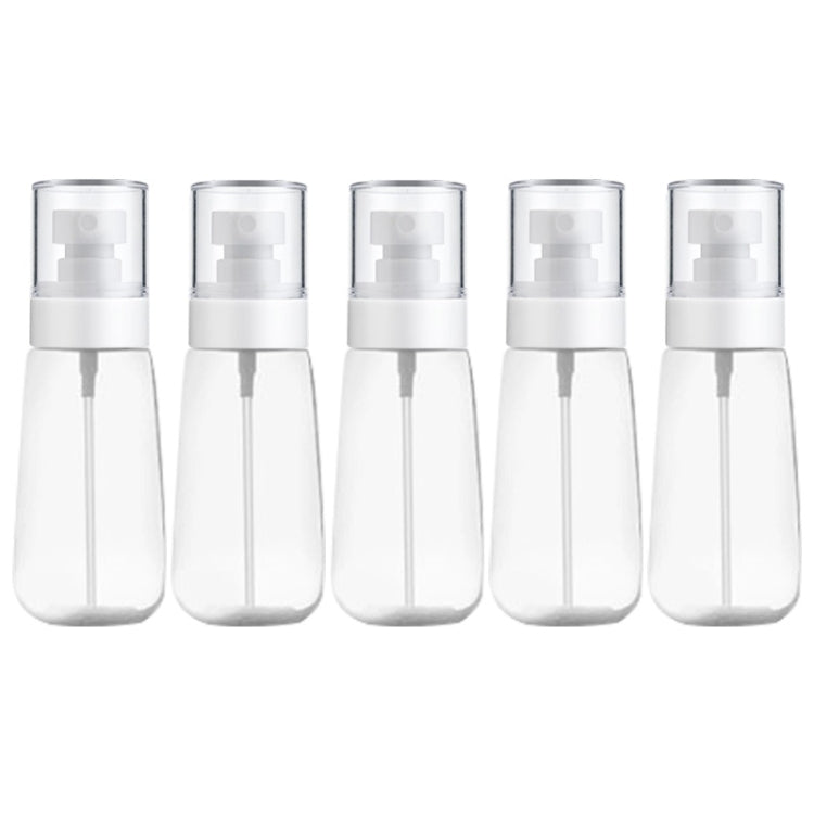 10 PCS Portable Refillable Plastic Fine Mist Perfume Spray Bottle Transparent Empty Spray Sprayer Bottle, 60ml, 60ml