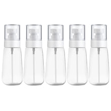 Load image into Gallery viewer, 10 PCS Portable Refillable Plastic Fine Mist Perfume Spray Bottle Transparent Empty Spray Sprayer Bottle, 60ml, 60ml