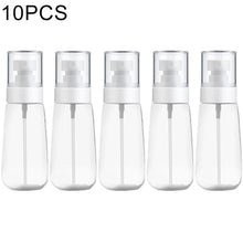 Load image into Gallery viewer, 10 PCS Portable Refillable Plastic Fine Mist Perfume Spray Bottle Transparent Empty Spray Sprayer Bottle, 80ml, 80ml