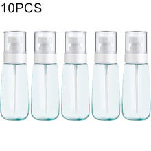 Load image into Gallery viewer, 10 PCS Portable Refillable Plastic Fine Mist Perfume Spray Bottle Transparent Empty Spray Sprayer Bottle, 100ml, 100ml