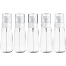 Load image into Gallery viewer, 10 PCS Portable Refillable Plastic Fine Mist Perfume Spray Bottle Transparent Empty Spray Sprayer Bottle, 100ml, 100ml