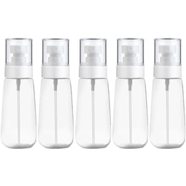 10 PCS Portable Refillable Plastic Fine Mist Perfume Spray Bottle Transparent Empty Spray Sprayer Bottle, 100ml, 100ml