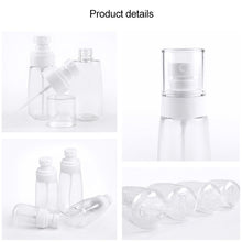Load image into Gallery viewer, 10 PCS Portable Refillable Plastic Fine Mist Perfume Spray Bottle Transparent Empty Spray Sprayer Bottle, 100ml, 100ml
