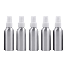 Load image into Gallery viewer, Refillable Glass Fine Mist Atomizers Aluminum Bottle, 100ml, 100ml
