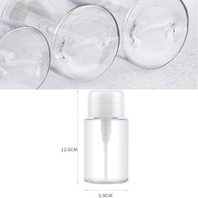 Load image into Gallery viewer, Liquid Push Down Pump Dispenser Bottle Empty Plastic Bottle Container, 200ml, 200ml