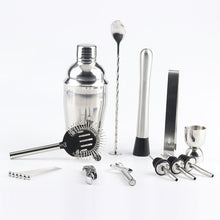 Load image into Gallery viewer, 18 in 1 Cocktail Shaker Tools Setwith Acrylic Mount, , Capacity: 550ml, 550ml