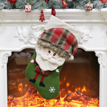 Load image into Gallery viewer, Christmas Ornament Decoration Christmas Stocking Gift Bag Pendant, Elk, Snowman, Santa Claus