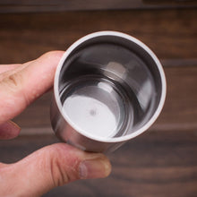 Load image into Gallery viewer, Portable Conical Burr Mill Manual Stainless Steel Hand Crank Coffee Bean Grinder, Capacity: 40g, Stainless Steel Capacity: 40g