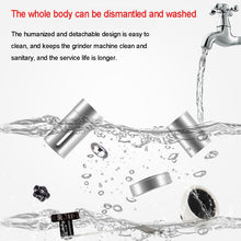 Load image into Gallery viewer, Portable Conical Burr Mill Manual Stainless Steel Hand Crank Coffee Bean Grinder, Capacity: 40g, Stainless Steel Capacity: 40g