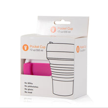 Load image into Gallery viewer, 350ml Outdoor Pocket-Sized Coffee Tea Collapsible Travel Mug Silicone Cup with Lid