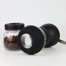 Load image into Gallery viewer, Portable Conical Burr Mill Manual Spice Herbs Hand Grinding Machine Coffee Bean Grinder with Seal Pot, With Seal Pot
