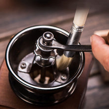 Load image into Gallery viewer, 2 PCS Wood Handle Bristles Coffee Grinder Dusting Cleaning Brush, Length: 19.5cm, Cleaning Brush
