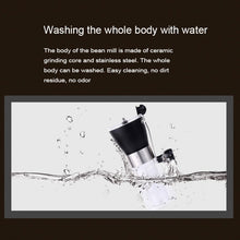 Load image into Gallery viewer, Portable Conical Burr Mill Manual Spice Herbs Hand Grinding Machine Coffee Grinder, Capacity: 36g, Portable Conical