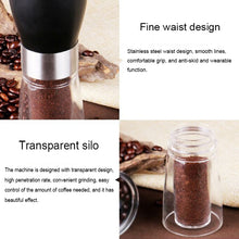 Load image into Gallery viewer, Portable Conical Burr Mill Manual Spice Herbs Hand Grinding Machine Coffee Grinder, Capacity: 36g, Portable Conical