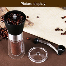 Load image into Gallery viewer, Portable Conical Burr Mill Manual Spice Herbs Hand Grinding Machine Coffee Grinder, Capacity: 36g, Portable Conical