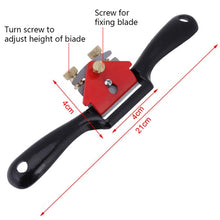 Load image into Gallery viewer, MYTEC 9 Inch Adjustable Hand Push Home Woodworking Hand Planer, Hand Planer