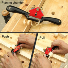 Load image into Gallery viewer, MYTEC 9 Inch Adjustable Hand Push Home Woodworking Hand Planer, Hand Planer