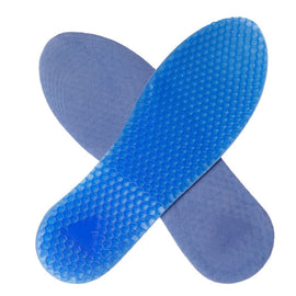 1 Pair Honeycomb Damping Suede Soft Sport Shoes Insoles, Full Pads, Size: L / 41-46yards