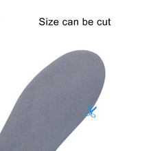 Load image into Gallery viewer, 1 Pair Honeycomb Damping Suede Soft Sport Shoes Insoles, Full Pads, Size: L / 41-46yards