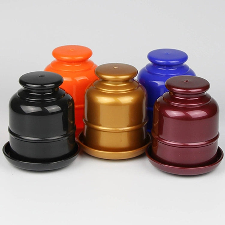 10 PCS Thickening Plastic Dice Cup Shaker Cup with Bottom Bar Nightclubs KTV Accessories Entertainment Desktop Games without Dice, Random Color Delivery